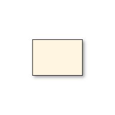 Plain Flat Card, Antique-White, A-1, Silk, 80lb
