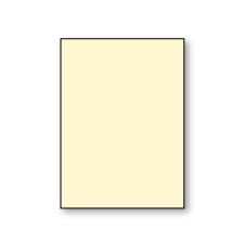 Plain Flat Card, Nature-White, Gallant, Cypress, 260lb