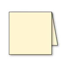 Plain Foldover, Soft-White, Square-7, Impressa, 130lb