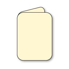 Round Edge Foldover, Soft-White, Gallant, Impressa, 90lb